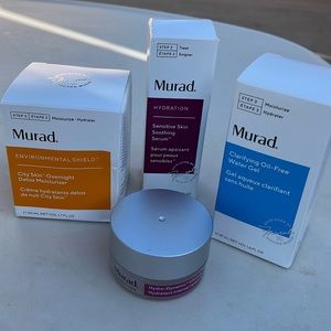 MURAD Skincare LOT MOISTURIZER + SERUM + GEL + EYE CREAM
